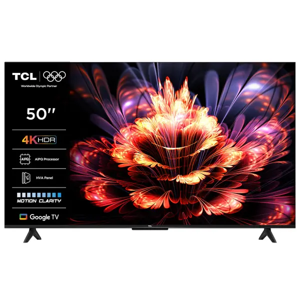 Televizor LED TCL 50V6C, Smart TV, 126 cm, Ultra HD 4K, Google TV, Clasa E