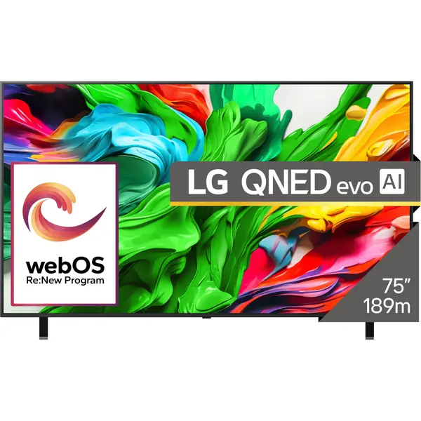 Televizor LG QNED EVO MiniLED 75QNED85A3C, ULTRA HD 4K , Smart, HDR, 189 cm, Clasa D
