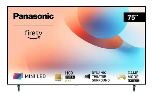 Televizor Mini LED Panasonic 190 cm (75inch) TV-75W95AEG, Ultra HD 4K, Smart TV, WiFi, CI+