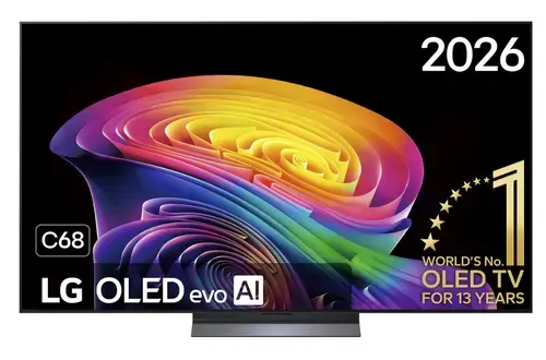 Televizor OLED LG 165 cm (65inch) OLED65C68LA, Ultra HD 4K, Smart TV, WiFi, CI