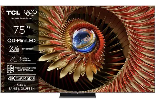 Televizor QD-MiniLED TCL 190 cm (75inch) 75Q8C, Ultra HD 4K, Smart TV, WiFi, CI