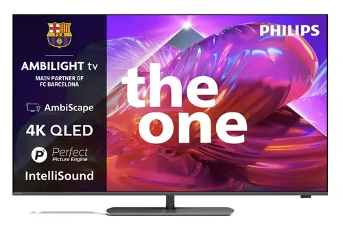 Televizor QLED Philips 139 cm (55inch) 55PQS9001/12, Ultra HD 4K, Smart TV, WiFi, CI