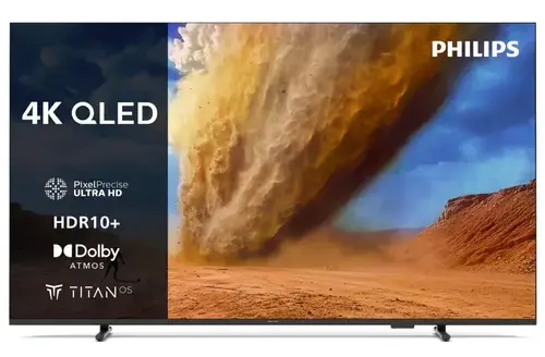 Televizor QLED Philips 139 cm (55inch) 55PUS7810/12, Ultra HD 4K, Smart TV, WiFi