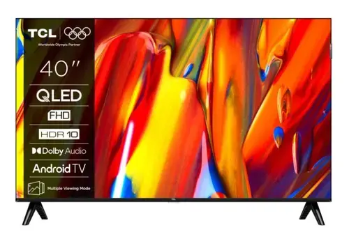 Televizor QLED TCL 101 cm (40inch) 40V5C, Full HD, Smart TV, WiFi, CI+
