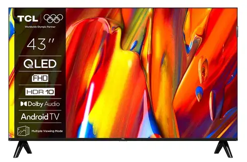Televizor QLED TCL 109 cm (43inch) 43S59K, Full HD, Smart TV, WiFi, CI+