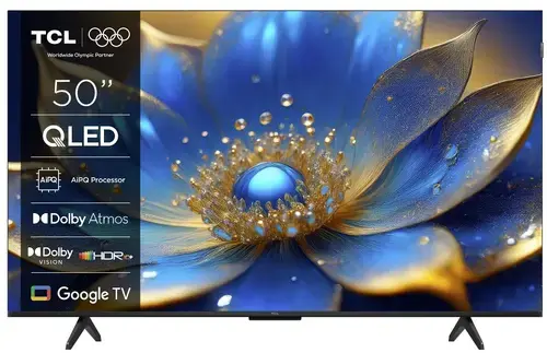 Televizor QLED TCL 127 cm (50inch) 50P71K, Ultra HD 4K, Smart TV, WiFi, CI