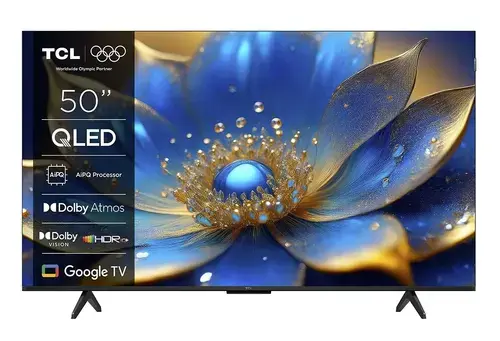 Televizor QLED TCL 127 cm (50inch) 50P79K, Ultra HD 4K, Smart TV, WiFi, CI+