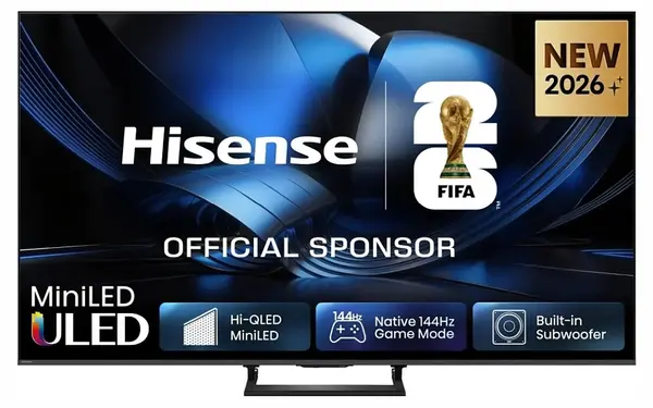 Televizor smart Hisense - 65U7SE, 65'', 4K, ULED Mini-LED 144Hz, Quantum Dot, Negru
