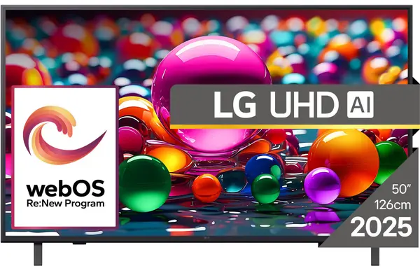 Televizor smart LG - 50UA74003LB, 50'', LED, 4K, negru