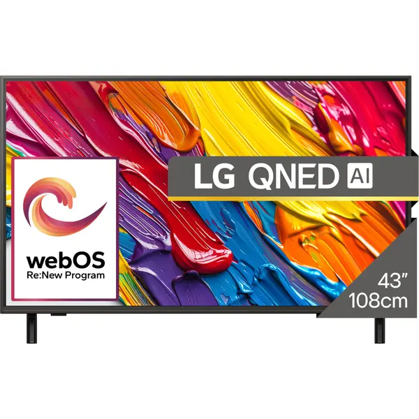 Televizor Smart LG QNED 43QNED84A3C, 108 cm, Ultra HD 4K, Clasa G