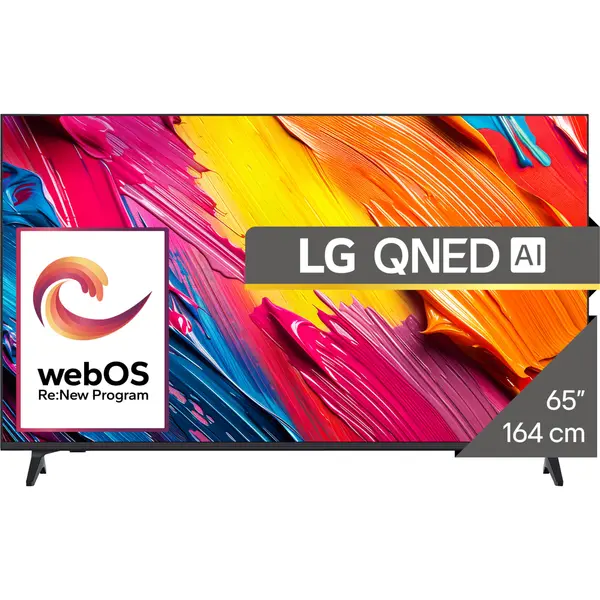 Televizor Smart LG QNED 65QNED70A6A, 164 cm, Ultra HD 4K, Clasa F