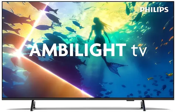 Televizor smart Philips - 50PUS8010/12, 50'', DLED, 4K, AMBILIGHT 3, negru