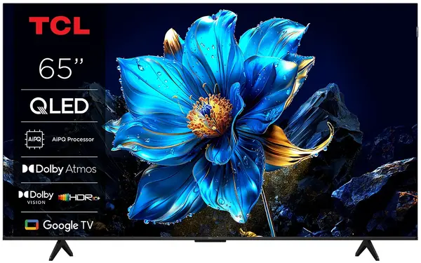 Televizor smart TCL - 65P79K, 65'', QLED, 4K, HDR10+, Bionic Color, Dolby Vision, Dolby Atmos 2x10W, negru