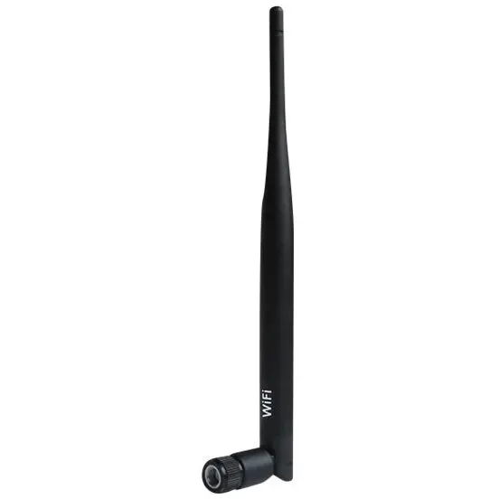 TELTONIKA Antena Teltonika WiFi RP-SMA mascul cu surub 5dBi, Negru