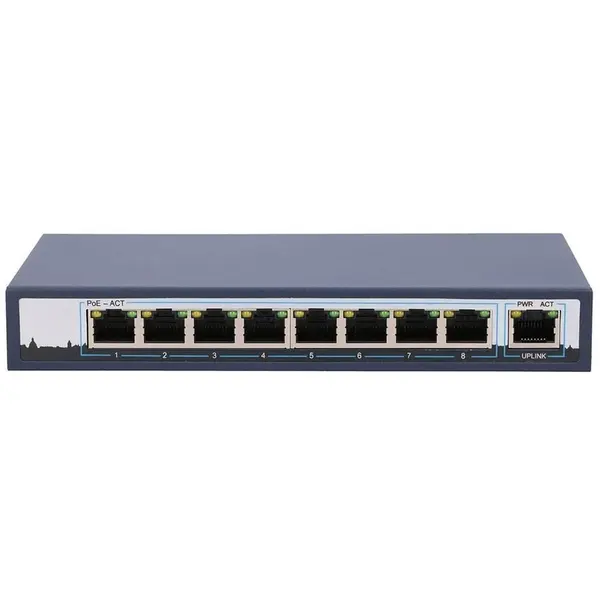 TELTONIKA EXTRALINK CERES 8-port FastEthernet Unmanaged 96W PoE Switch + 1x FE Up-Link