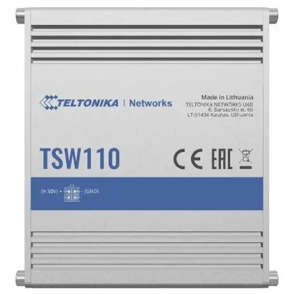 TELTONIKA TELTONIKA TSW110 SWITCH 5X RJ45 1000MB/S