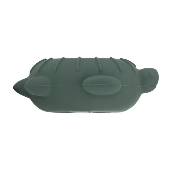 Temometru digital PetiteMars Broscuta Terry, multifunctional, ecran usor de citit, valoare precisa, silicon sigur, avertizare temperatura, 0 luni+, Verde