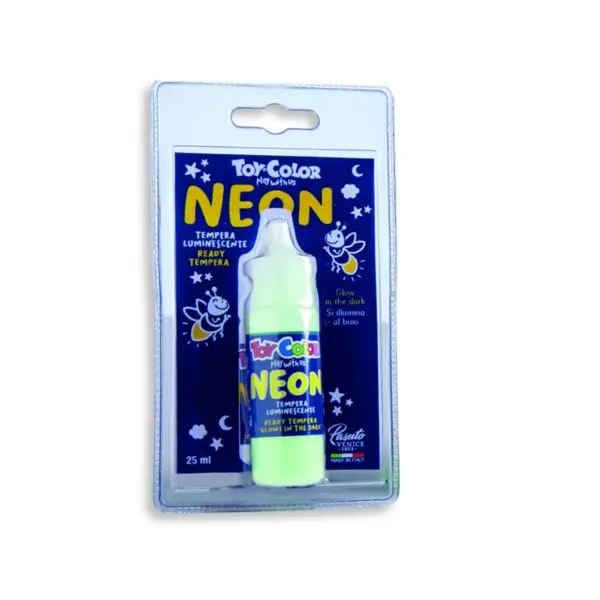 Tempera Toy Color Neon fluorescenta 25 ml Tempera Toy Color Neon fluorescenta 25 ml