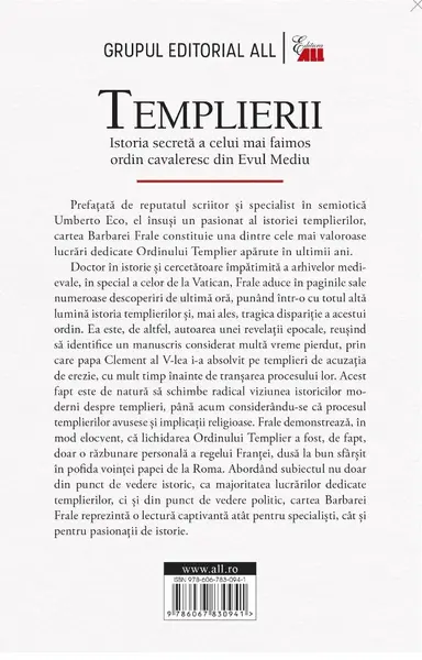 Templierii | Barbara Frale