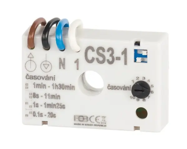 Temporizator ventilator baie ELEKTROBOCK CS3-1 montare ST sub intrerupator
