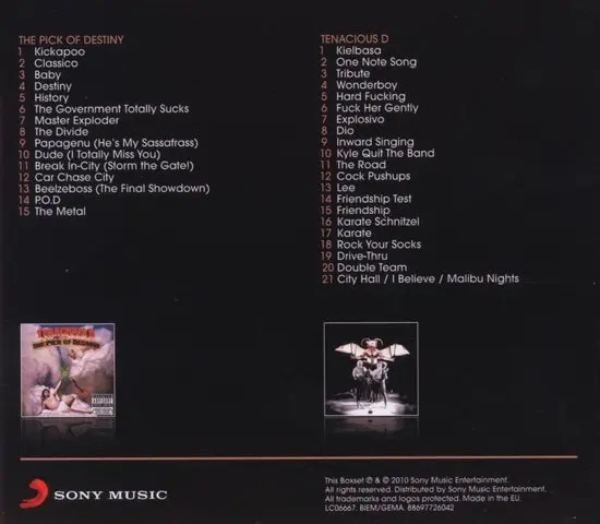 Tenacious D/ The Pick Of Destiny | Tenacious D