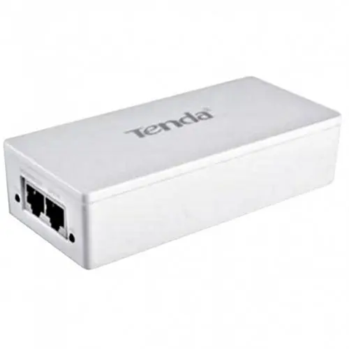 tenda PoE (Power Over Ethernet) Injector, IEEE 802.3at compatibil, carcasa plastic, plug & play TENDA 'PoE