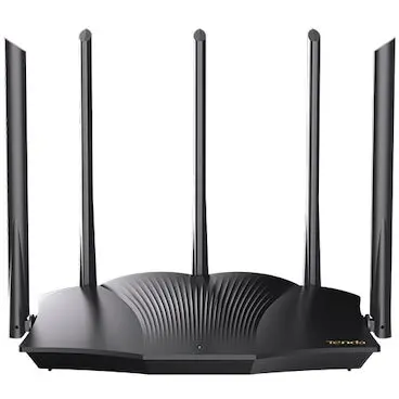 tenda Router Tenda TX12 Pro AX3000, Dual Band, Gigabit, Wi-Fi 6, Negru
