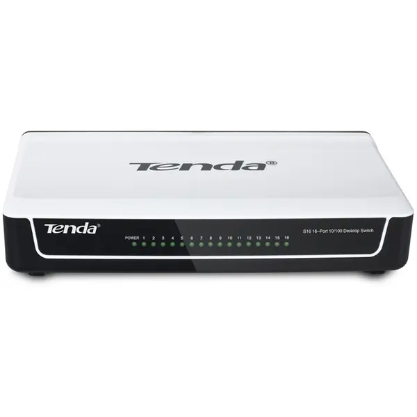 tenda Switch 16 port-uri 10/100 Mbps desktop
