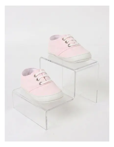 Tenisi bebe, First Steps, cu roz