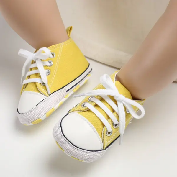 Tenisi pentru bebe - galben / 20 (12.5 cm )