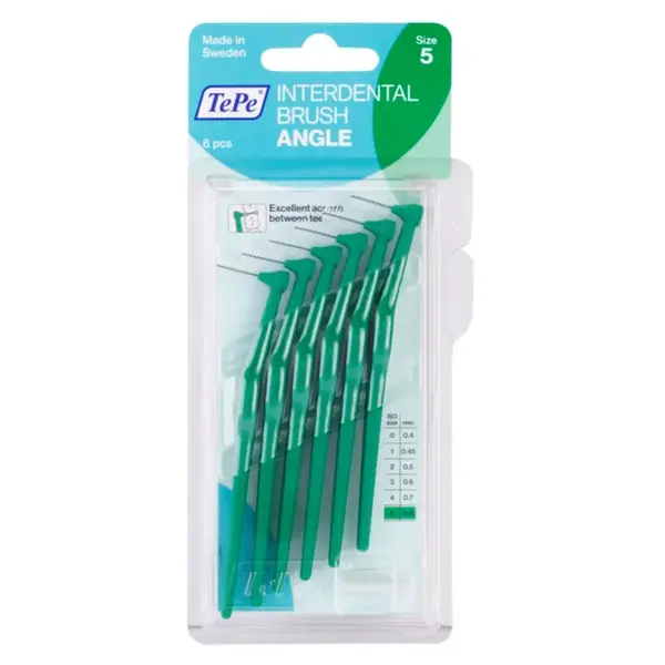 TePe Angle Size 5 perie interdentara 0,8 mm 6 buc