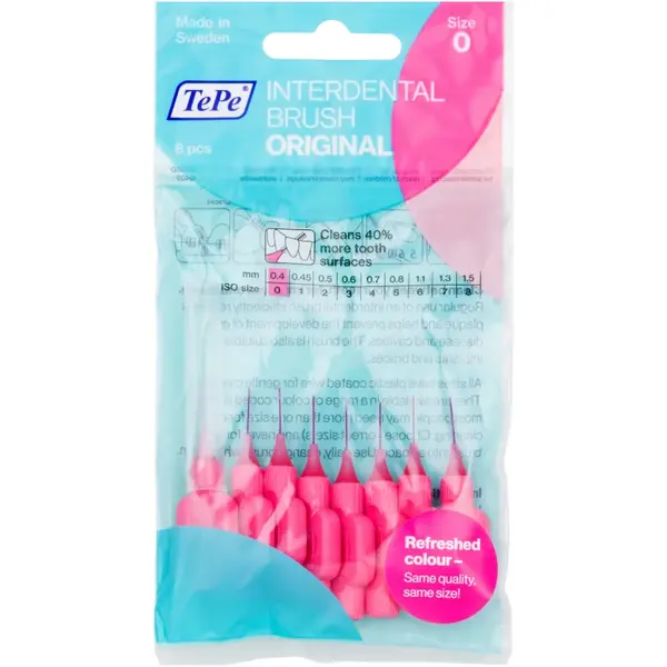 TePe Original perie interdentara 0,4 mm 8 buc