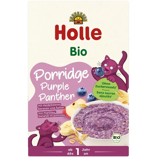 Terci cu afine banane si mere pentru copii 1 an, eco - 200 g