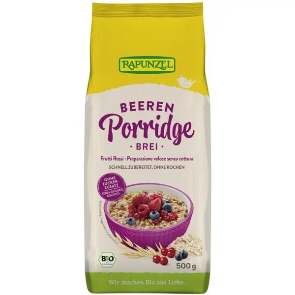 Terci cu fructe de padure fara zahar adaugat, eco - 500 g