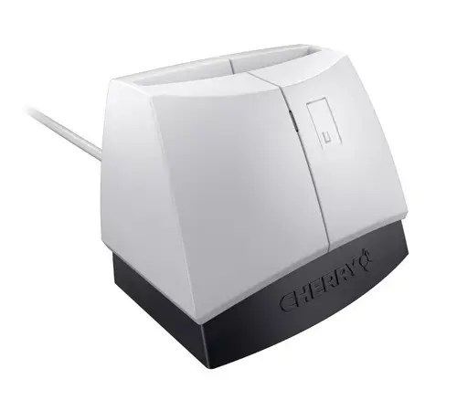 Terminal cititor carduri inteligente CHERRY ST-1144UB, USB (Alb)