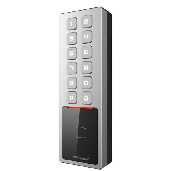 Terminal control acces, PIN/Card M1, Wiegand, RS485, alarma, IK08 DS-K1T805MX