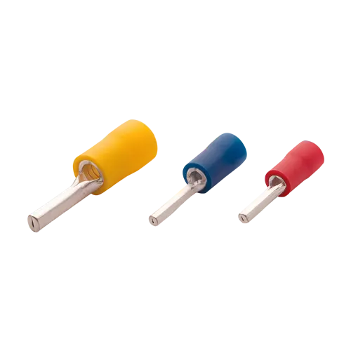 Terminale izolate cu pin 0.5-1.5 mm², set 200 bucăți, Plastim PKI-101
