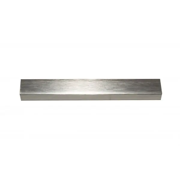 Terminatie Tip U pentru Plinta H100 mm, Finisaj Aluminiu