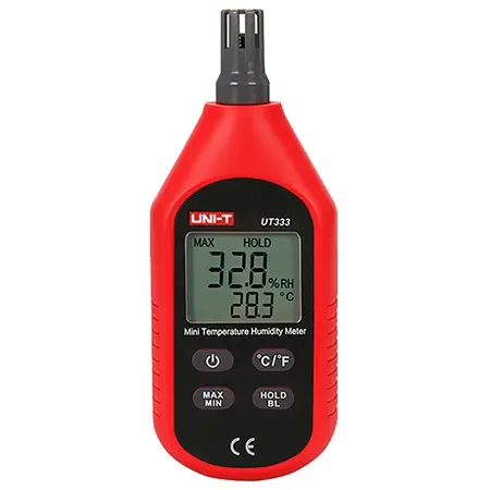 Termohigrometru Digital Uni-T UT333, Temperatura -10 C-60 C, Umiditate 0-100% RH, MAX MIN