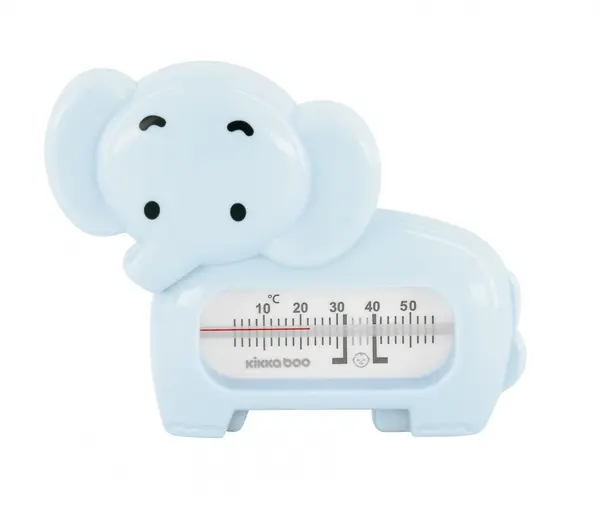 Termometru de baie si camera KikkaBoo Elephant Blue