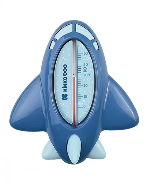 Termometru de baie si camera KikkaBoo Plane Blue