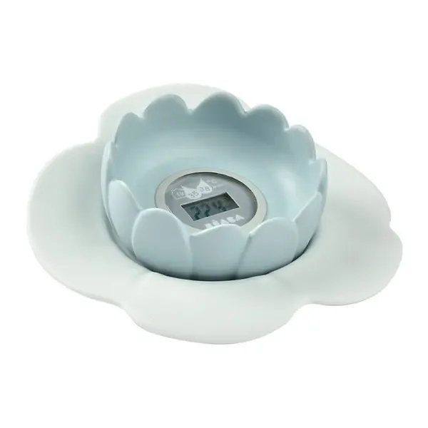 Termometru digital de camera si baie Beaba Lotus Green Blue