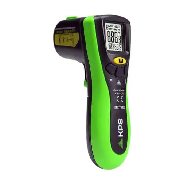 Termometru digital fara contact, cu infrarosu si laser - KPS TM500