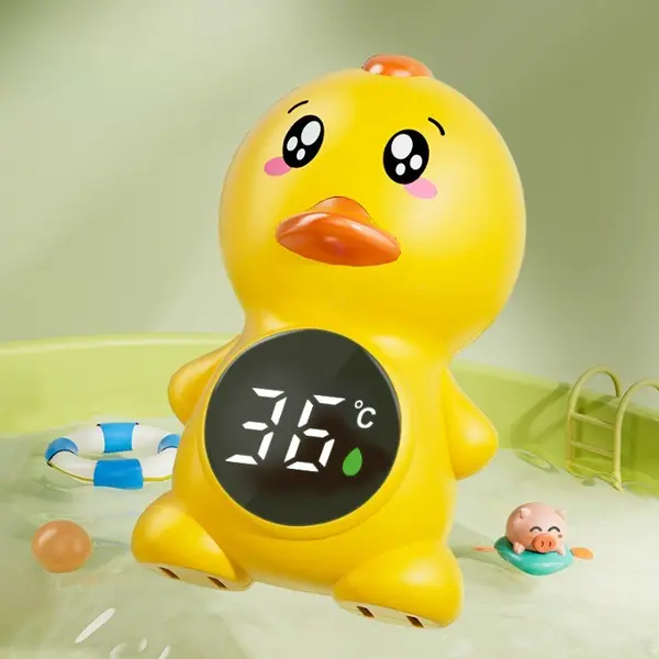 Termometru electronic LED pentru baie, Ratusca