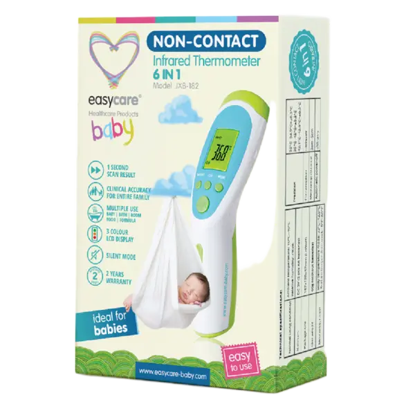 Termometru noncontact multifunctional 6in1, albastru, Easycare