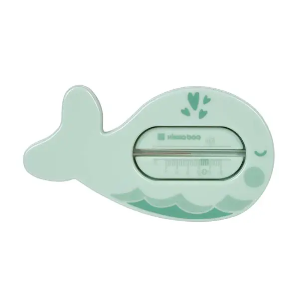 Termometru pentru apa Kikka Boo Whale Verde Menta