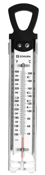 Termometru pentru lichide Zokura Z1187, 40 / 200˚C (Inox)