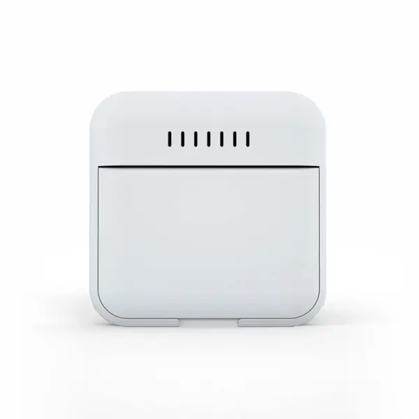 Termometru si higrometru digital AirBi smile de camera ecran LCD suport expandabil cu magnet alb BI1040