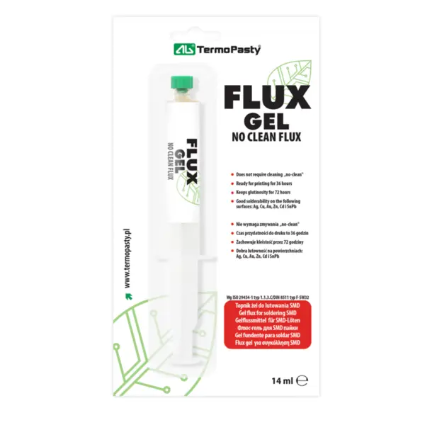 TermoPasty ART.AGT-088 - Flux Gel RMA pentru lipire SMD, 14 ml (seringa)