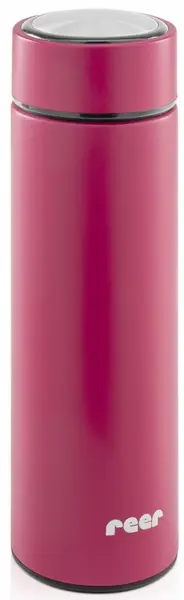 Termos cu gură largă Reer - Colour Design, roșu, 450 ml